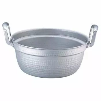 Endo Shoji TKG Cooking Two Изготовлен из алюмита, готов к использованию и устойчив к коррозии. Внешний диаметр x глубина 465 x толщина нижней пластины. Вместимость для серебряный