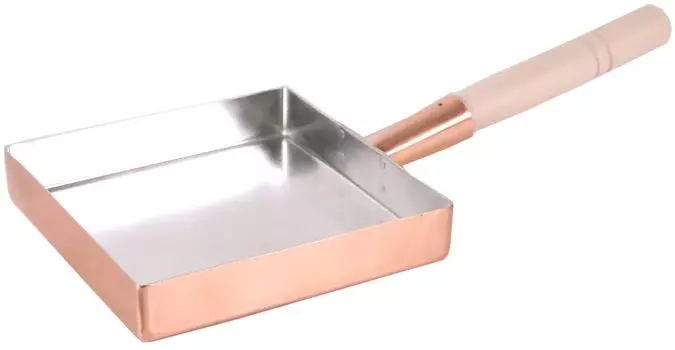 Endo Shoji TKG Egg Frying Frying Pan 18cm excellent heat conduction heats eggs evenly and makes them fluffy and delicious For use with gas fire Only медный