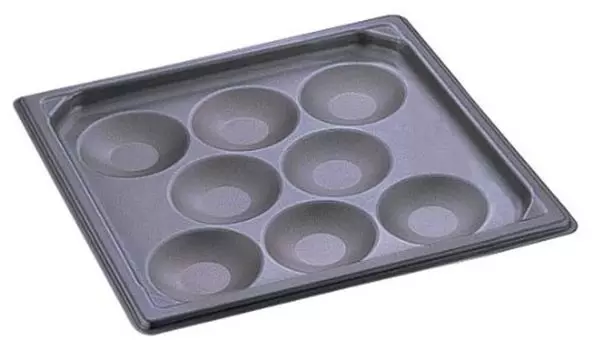 Endo Shoji TKG Oven Baking Aluminum with Holds 8 W x D x H x 325 x 33 Each Baking Sheet 90 x 84 Commercial AGS2302 Sheet, Heat-Conducting Non-Stick серый
