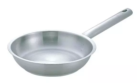 Endo Shoji TKG Stainless Steel Frying Pan 28cm Outer Diameter x Depth 300 x 50 Bottom Diameter 221 Mass Fire Compatible Made of aluminum with high