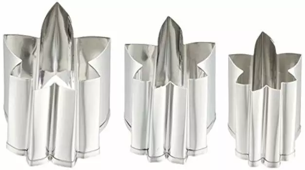 Endoshoji BNK06011 Профессиональный резак для толстой горловины, 3 предмета, осенние листья, нержавеющая сталь 18-8, сделано в Японии