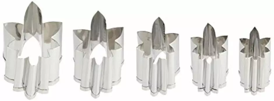 Endoshoji BNK09027 Профессиональные ручные штампы, набор из 5 штук, осенние листья, нержавеющая сталь 18-8, сделано в Японии