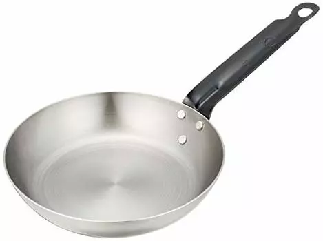 Endoshoji TKG AHL17016 Iron Frying Pan, 6.3 inches (16 cm), Inner Diameter x Depth 6.4 inches (162 mm) x Depth 1.6 inches (110 mm), Plate Thickness: 0