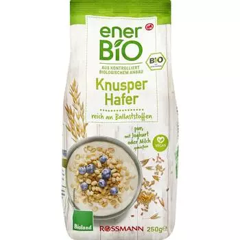 enerBiO Cereal Crunch Oat 250g