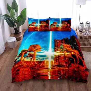 Energy Extraction Duvet Cover Set King Queen Double Full Twin Single Size Bed Linen Set EU single(135x200cm)