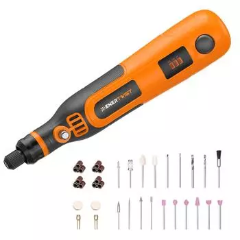 Enertwist Mini 35PCS Bit 3 перезаряжаемый литиевый 15000 об/мин высокоскоростной инструмент для удаления DIY маршрутизатор для легких работ USB-кабель японское руководство по эксплуатации 2