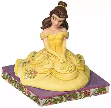 Enesco Disney Traditions от Джима Шора Красавица и Чудовище Белль, фигурка в индивидуальной позе, 3,5 дюйма, многоцветная