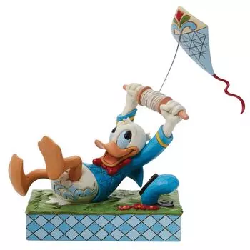 Enesco Дональд и Кайт 90-я годовщина Размер модели xx 15 см DTR6014314 Статуэтка/фигурка Disney Traditions 9,5 15,5