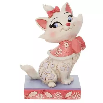 Enesco Marie Winter xx DTR6010875 Стильная статуэтка/фигурка кошки Disney Traditions Размер 4,7 7,5 H10,5 см