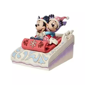 Санки Микки Минни Enesco xx H11см DTR6008972 Статуэтка/фигурка Disney Traditions и размер 12,5 9,5
