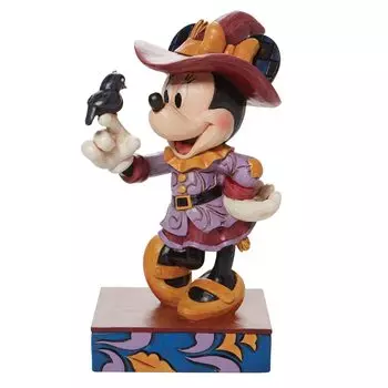Enesco Пугало Минни Размер xx 16 см DTR6010861 Статуэтка/Фигурка ``ТРАДИЦИИ ДИСНЕЙ 7,5 9,5 коричневый