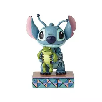 Enesco Stitch and Frog xx H10cm DTR4059741 Статуэтка/фигурка Лило Стич Disney Traditions Размер 5,5 6,5 &