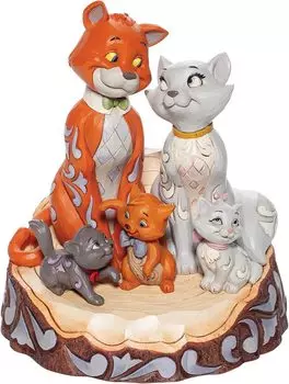 Enesco Stylish Cat x 15 x H18cm DTR6007057 Statue/Figure Disney Traditions Size 14.5