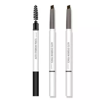 Enesty Eyebrow Карандаш для бровей Карандаш для бровей Брови 3D Брови Брови, 04. Брови - Серо-коричневые, 3 шт.