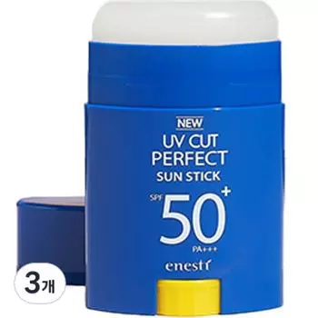 Enesty New UV Cut Perfect Sun Stick SPF50+ PA+++, 20g, 3 pieces