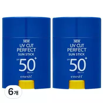 Enesty New UV Cut Perfect Sun Stick SPF50+ PA+++, 6 pcs.