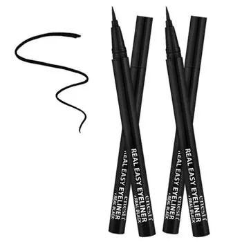 Enesty Real Easy Eyeliner 0.5g, real black, 2 pcs.