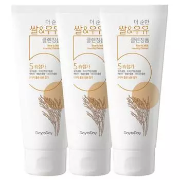 Enesty The Mild Rice & Milk Cleansing Foam, 140ml, 3 pieces