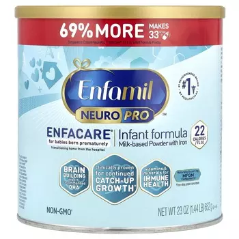 Enfamil, NeuroPro™ EnfaCare®, детская смесь, 23 унции (652 г)