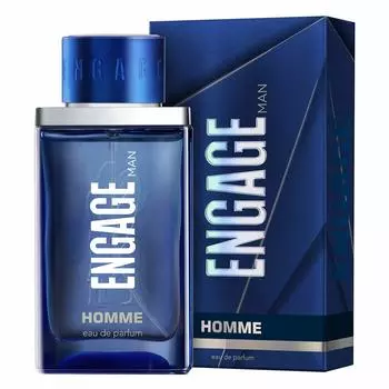 Engage Homme Eau De Parfum для мужчин, цитрусовые и древесные, приятные для кожи и стойкие, 90 мл 90ml