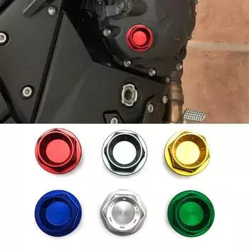 Винт для заливки масла в двигатель, крышка масляного заливного отверстия, крышка для заправки бензином, подходит для ZX25R ZX4R, сменные аксессуары для мотоциклов серый