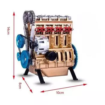 Engine Resin Decorative Items Home Courtyard Table Decorations Simulated Engines Engine Model A