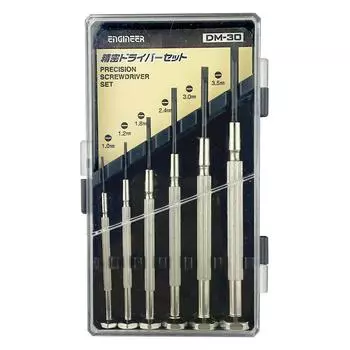 ENGINEER Engineer - Precision screwdriver set 6 pieces DM-30