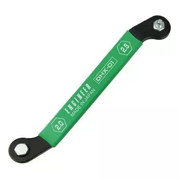 ENGINEER Engineer Thin Bent Wrench Offset Hex Width Across Opposite 2.0/2.5mm DHX-01
