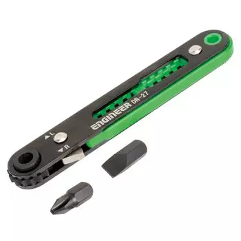 ENGINEER Инженерный ультратонкий храповой драйвер Thin Slim DR-27