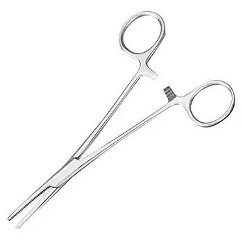 Engineer PH-03 Держатель замка, кровоостанавливающий зажим 150 мм, прямые губки, нержавеющая сталь