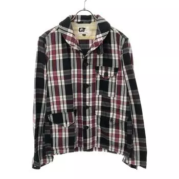 ENGINEERED GARMENTS Made in USA Check Pattern Shirt jacket XS Men s Used