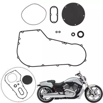 Комплект прокладок первичной крышки сцепления двигателей для Softail Super Glide 1994 1995 1996 1997 1998 1999 2000-2005 R4L4