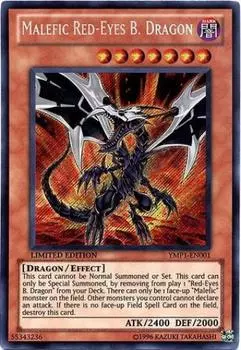 English Malefic Dragon 3D Bonds Beyond Time Yu-Gi-Oh Red-Eyes B. (YMP1-EN001) - Mo...