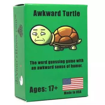 English version Awkward Turtle Friends Family Party Game Cards Board Game зелёный
