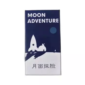 Английская версия MOON ADVENTURE Настольная игра Moon Exploration Игра Oink Кооперативное выживание в американском стиле