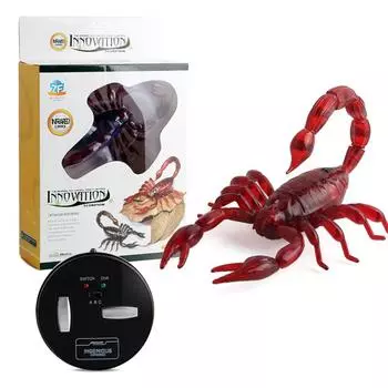 English Version Of Electric Remote Control Toy Infrared Remote Control Scorpion, Novelty Insect Simulation Trick Crawling