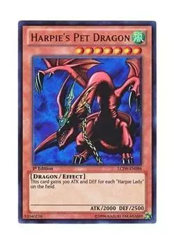 English Version Pet Dragon Pet Dragon 1st Edition Yu-Gi-Oh! LCJW-EN086 Harpie s Harpie s (Ultra Rare)