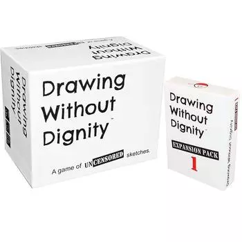 English Version RAWING WITHOUT DIGNITY Board Game Cards Extension