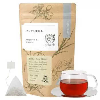 enherb Травяной чай Kyutto Greffle x 30 чайных пакетиков Освежающий Mizucha без кофеина
