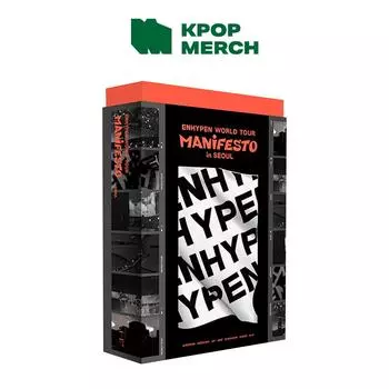ENHYPEN - МИРОВОЙ ТУР МАНИФЕСТ в СЕУЛЕ Цифровой код Nomal POB