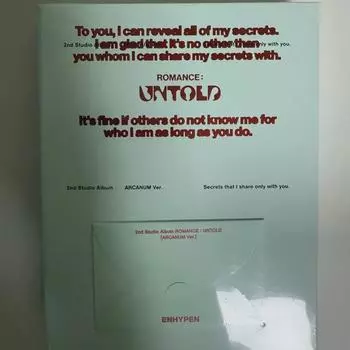 Enhyphen Xo Romance Неизданный Неизданный Альбом Arcanum Версия