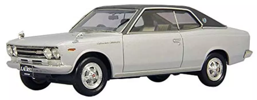 ENIF Nissan Laurel 2000GX Hardtop 1970 Grand Silver Leather Top Технические характеристики Готовый продукт 1/43 2-дверный