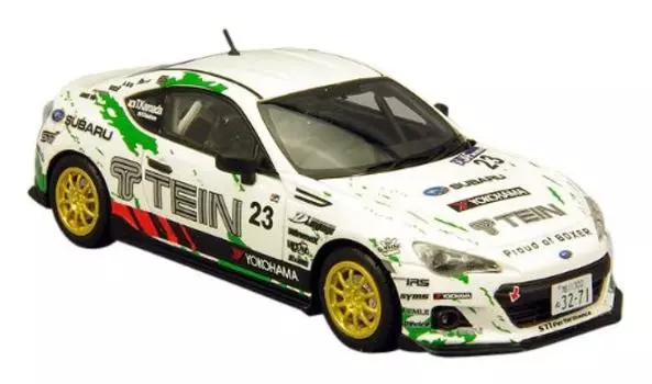 ENIF Subaru BRZ 2013 All Japan Rally Monterey in Gunma TEIN ADVAN BRZ Takuma Takehara Completed Product 1/43 #23 Kamata/Shizuka