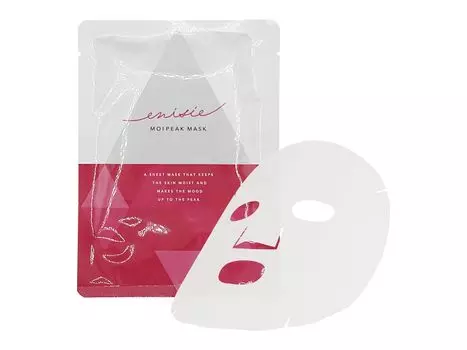 enisie Moi Peak Mask Маска для лица 25 мл x 5 листов Высокоувлажняющая Кондиционирование кожи Газированная косметическая тканевая маска Уход за порами Сделано в Японии Подлинная