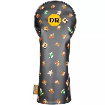 Enjoy Caddie Bag Super Mario Super Mario Head Cover for DR SBHD002 Black Bros. Bros.