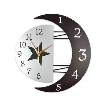 Enjoy Silent Mechanism And Easy-to-Read Northern Europe Decoration Wall Clock Accurate Time