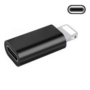 ENKAY Hat-Prince HC-6 Mini ABS USB-C / Type-C 3.1 to 8 Pin Port Connector Adapter