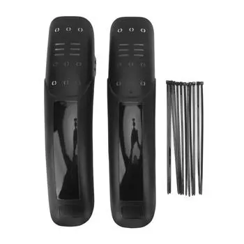 ENLEE 2PCS комплект крыльев для горного велосипеда универсальный удлиненный жесткий корпус из пластика и смолы для велосипеда