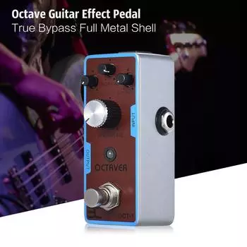 ENO EX OCT-1 OCTAVE Mini Octave Педаль эффектов для гитары True Bypass Цельнометаллический корпус