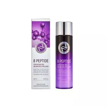 ENOUGH 8 Peptide Sensation Pro Balancing Emulsion 130ml+ RANDOM GIFT